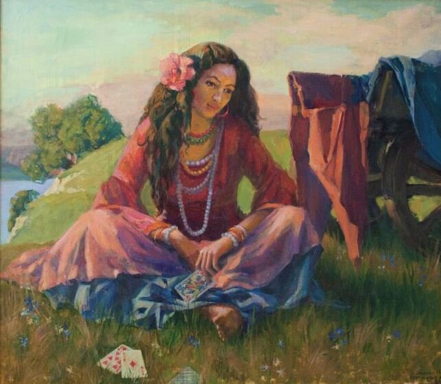 Картина по цыгански