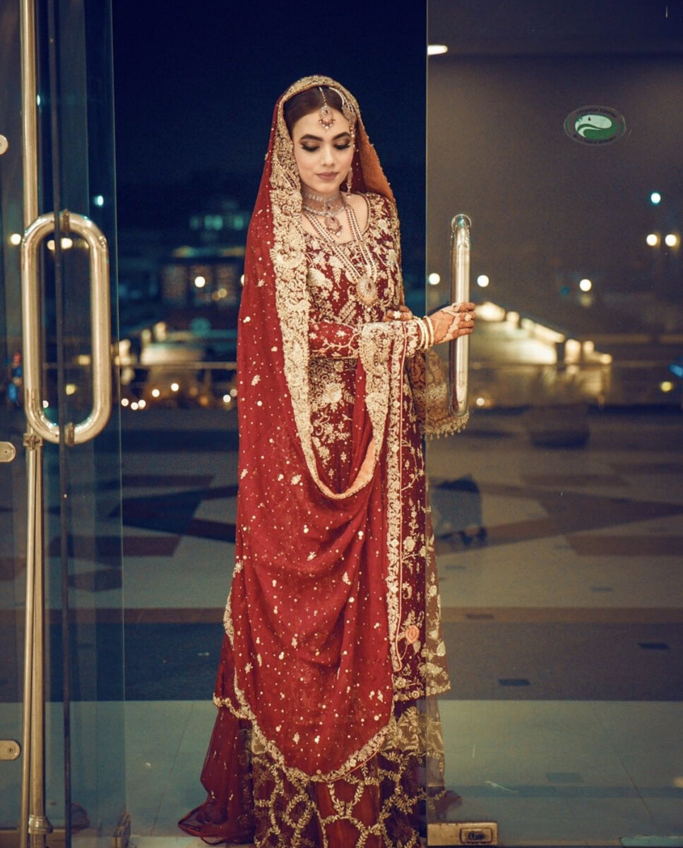 Пакистанское свадебное платье, ручная работа. Источник фото: instagram.com