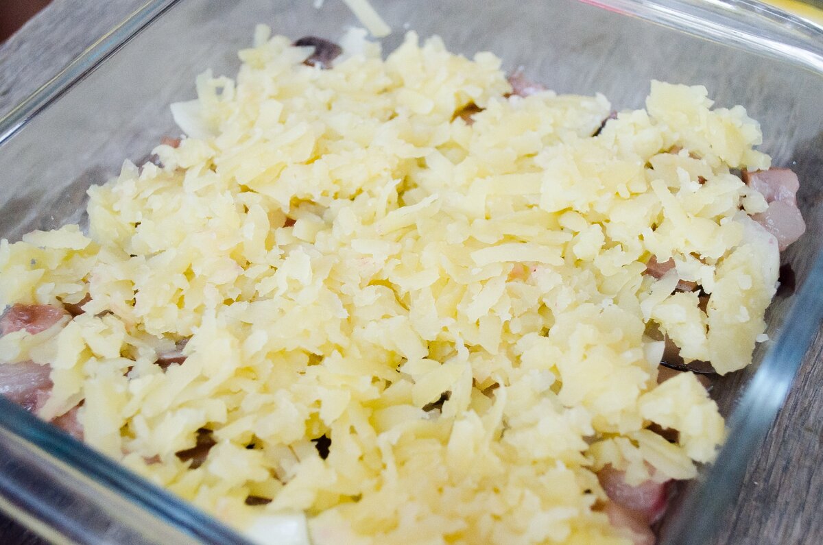 Слой картофеля