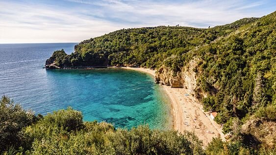 Mogren beach, Будва, Черногория