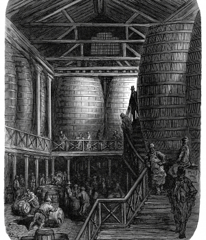 В цехах пивоварни