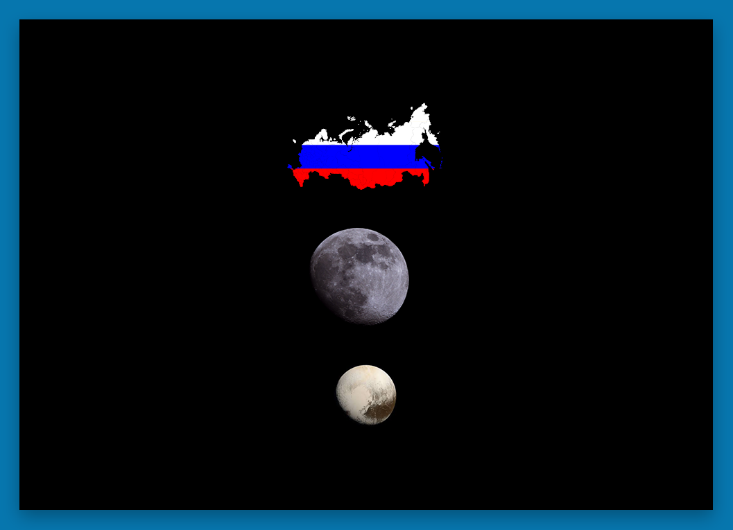 Что больше - Луна, Плутон или Россия? | Друзья России // World | Дзен