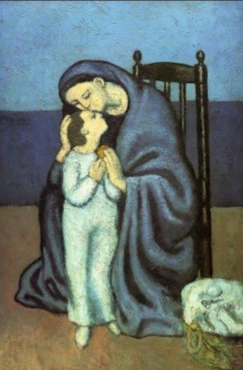 Пикассо - Материнство (Maternità) (1901) 