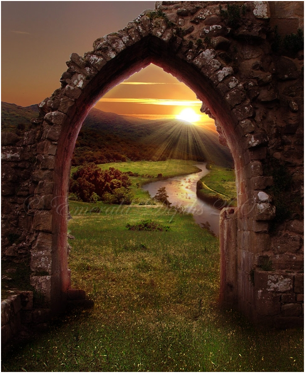 Врата в древний мир. Арка природа. Старинная арка. Красивые арки.