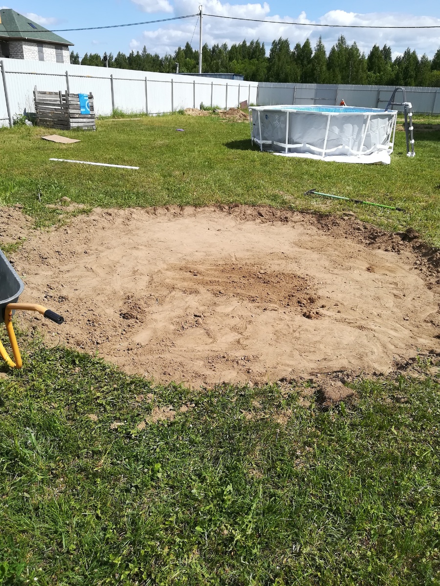 Первая ошибка - основание нужно выравнивать более тщательно!