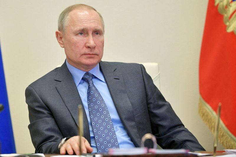 Президент России Владимир Путин провел совещание с членами правительства Подмосковья
