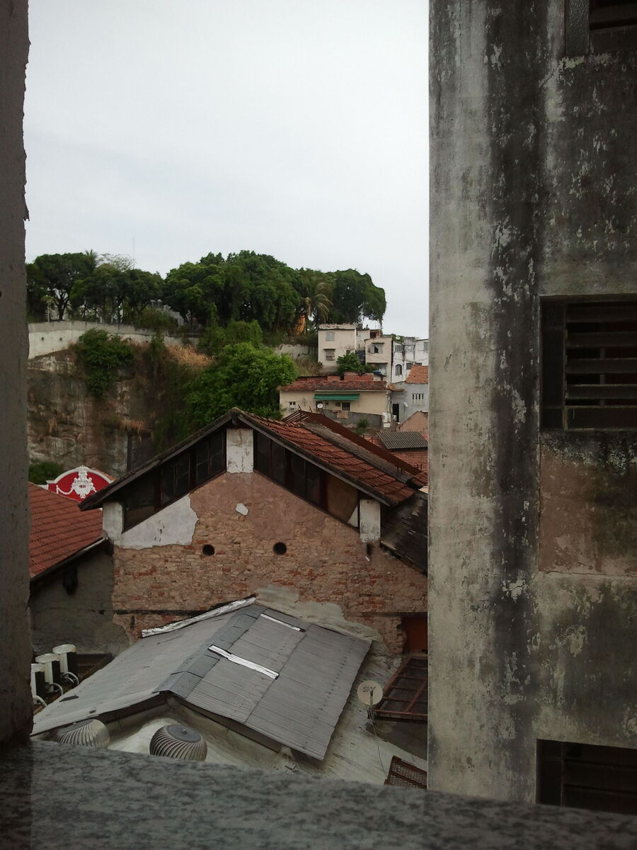 Вид из окна гостиницы