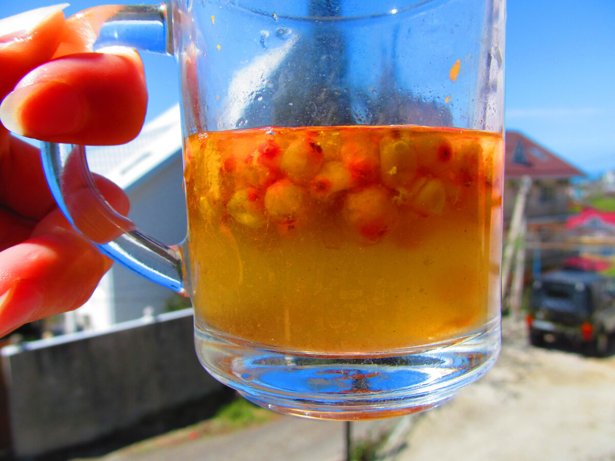 Облепиховый напиток, замедляющий старение