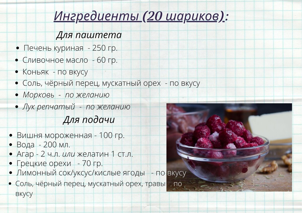 Список компонентов