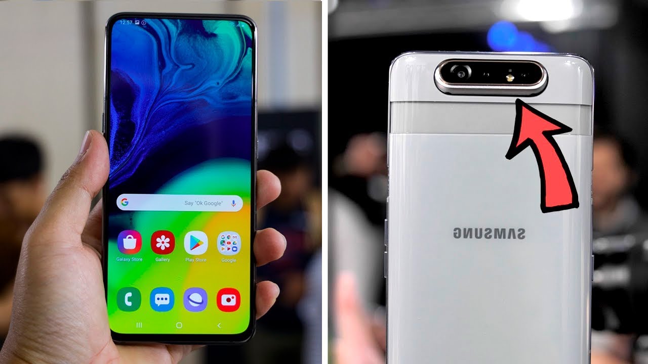 Samsung Galaxy A80 - Официально! Революционная Камера!!!