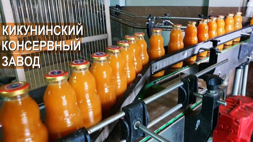 КИКУНИНСКИЙ КОНСЕРВНЫЙ ЗАВОД. Производство соковой продукции из фруктов и овощей