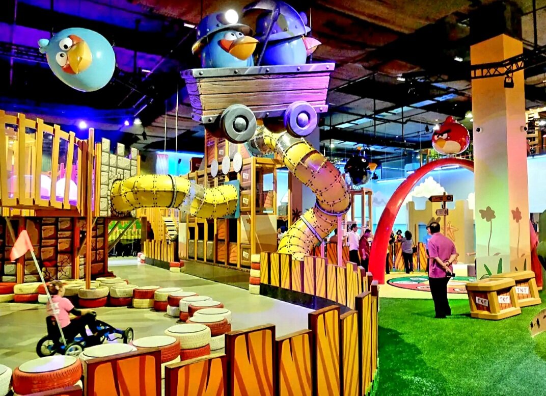 Angry Birds парк спб