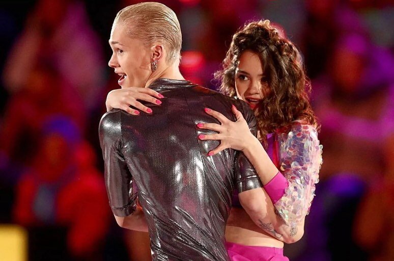 Даня Милохин и Евгения Медведева, @jmedvedevaj
