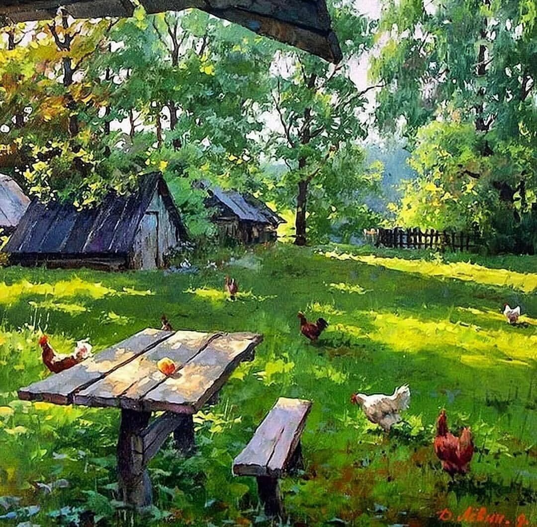 Художник Дмитрий Левин