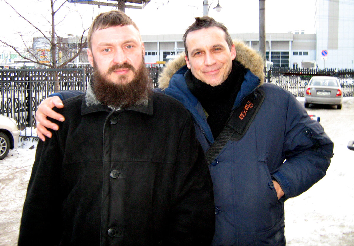 Мирослав Бакулин и Игорь Жевтун. Тюмень, февраль, 2010.