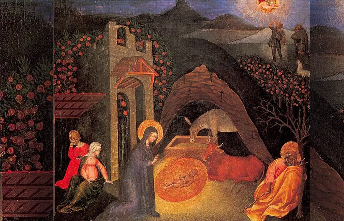 Джованни ди Паоло «Рождество Христово» / Фото: gallerix.ru