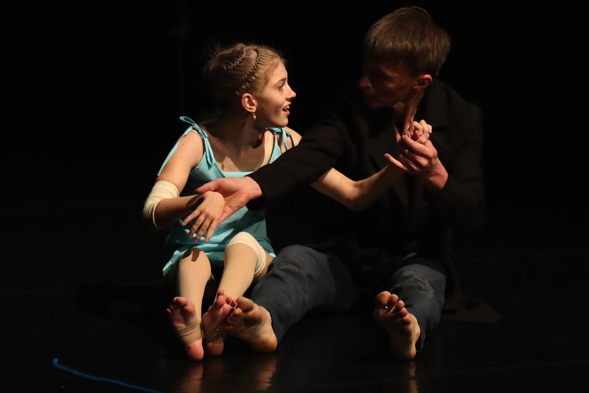 Вера и Владимир в спектакле "Вера я ареВ", 2022 год