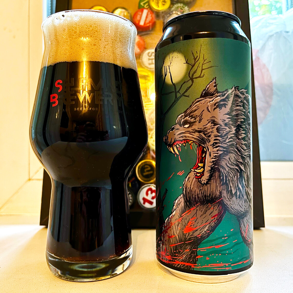 HOP HEAD BREWERY | BLACK WEREWOLF (BLACK IPA) | Аркадий Панкрац | Дзен