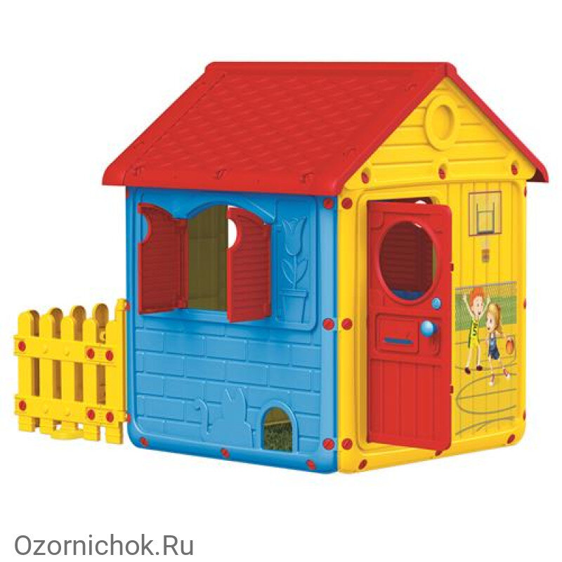 домик с забором Dolu 3019