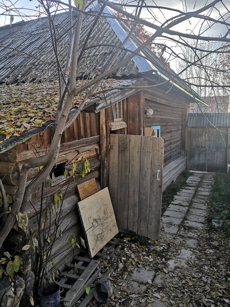 Фото для привлечения внимания, наш старый дом. 