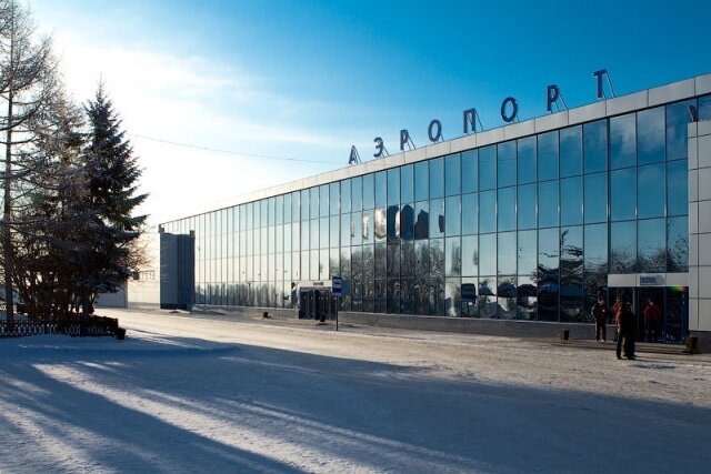    Здание омского аэропорта (cc) Ivan zvuk