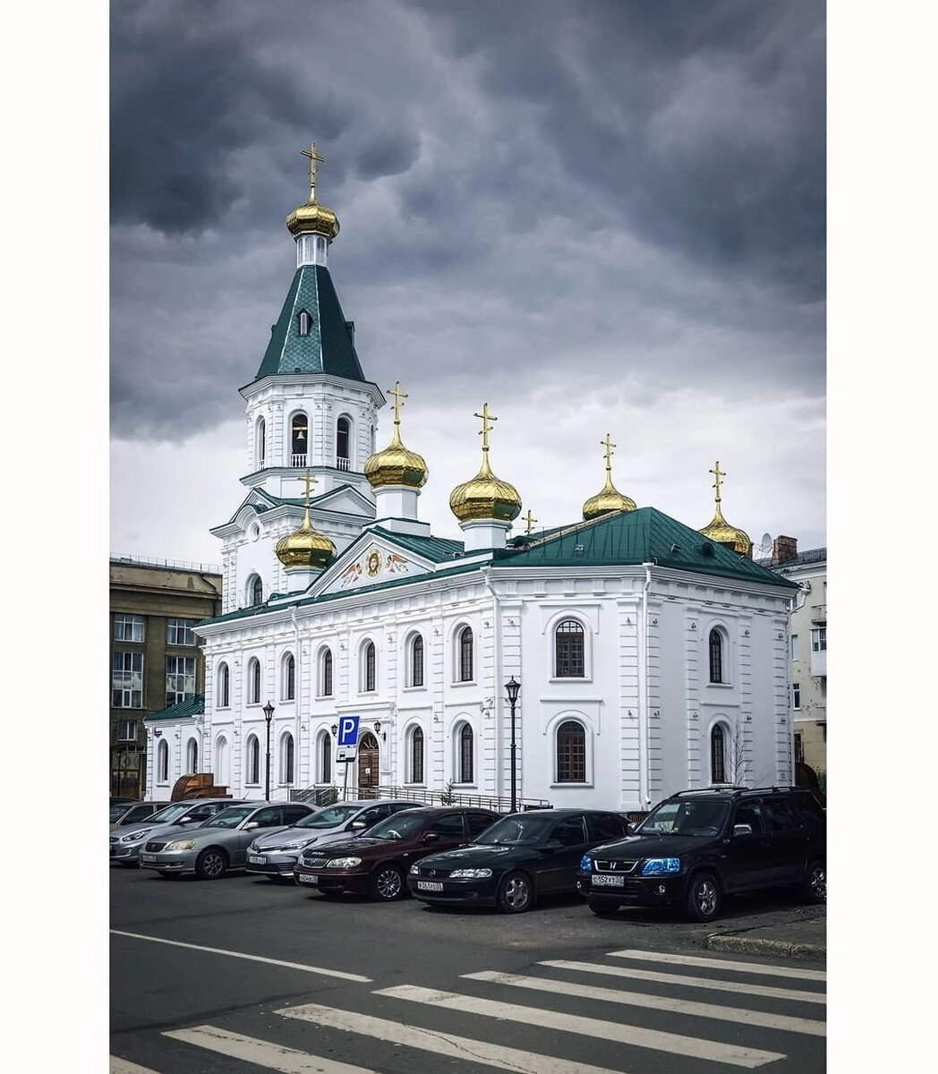 Вот такое небо ранним утром было...