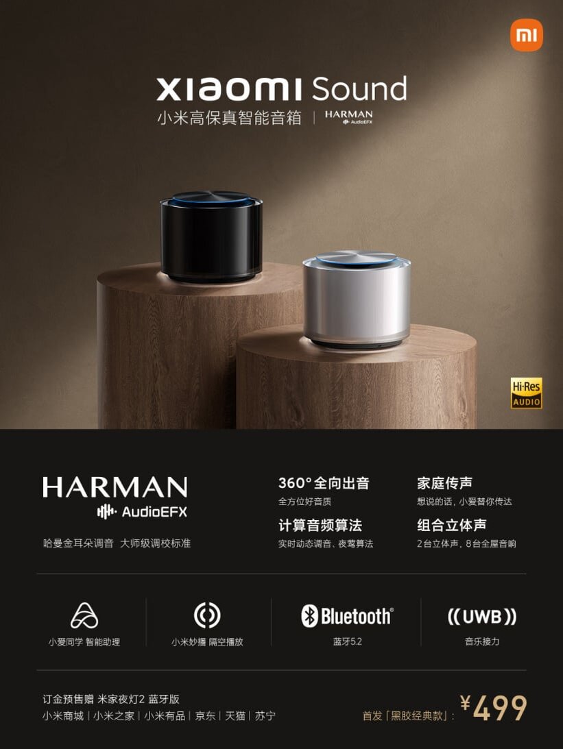 Описание портативной колонки Xiaomi Sound (2023)