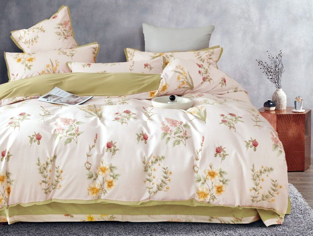 Постельное белье 2 спальное евро Asabella 2081-6