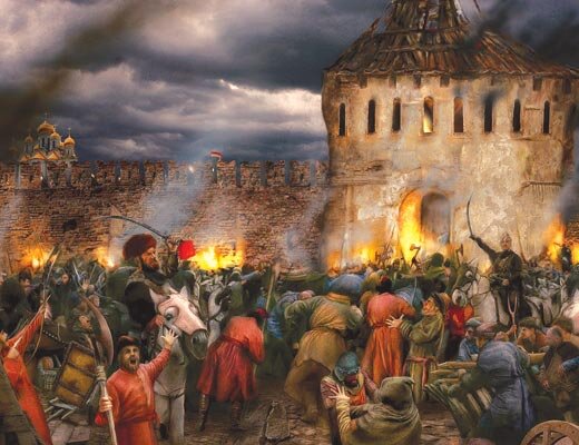 Картина "Смутное время 1612г"