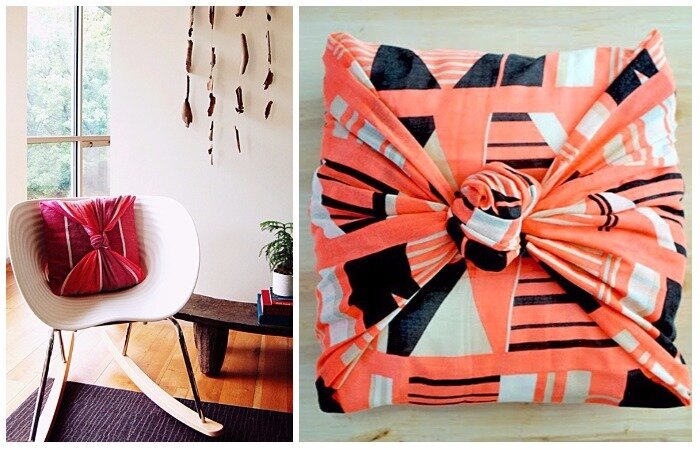 

Крутые наволочки для тех, кто совсем не умеет шить.
