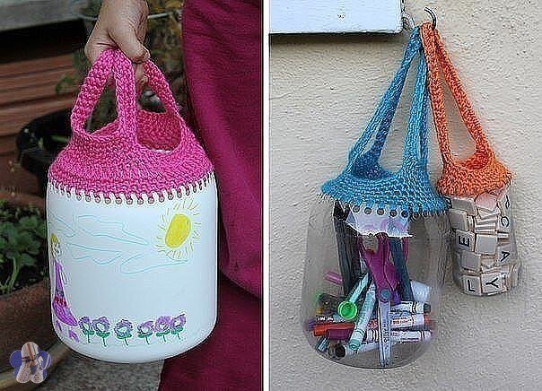 Сумка из пластиковых бутылок