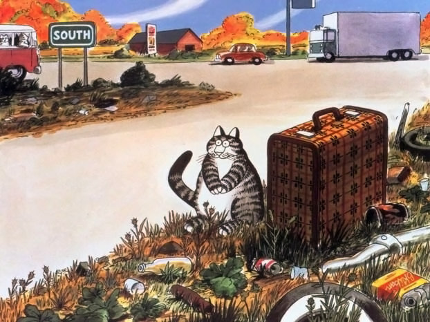 Рисунок Бернарда Клибана

