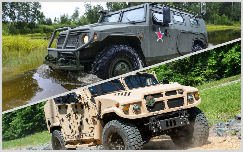 Hummer h1 на бездорожье