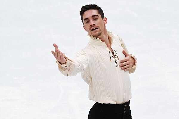 Хавьер Фернандес завершил карьеру фигуриста "золотом" первенства Европы. Фото: РИА Новости / Григорий Сысоев 