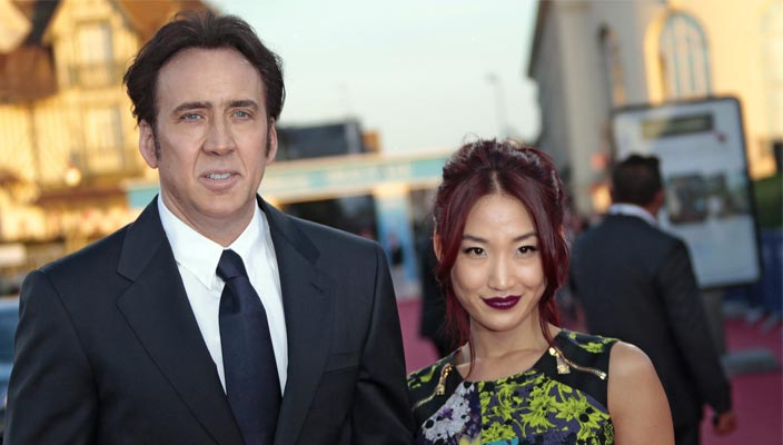 Николас Кейдж и Элис Ким