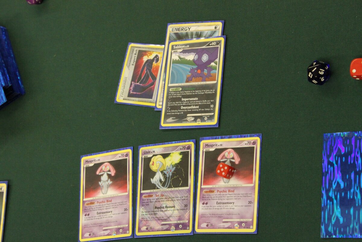 Саблай с предметом (Expert Belt) и энергией (Специальная темная энергия) на активе.