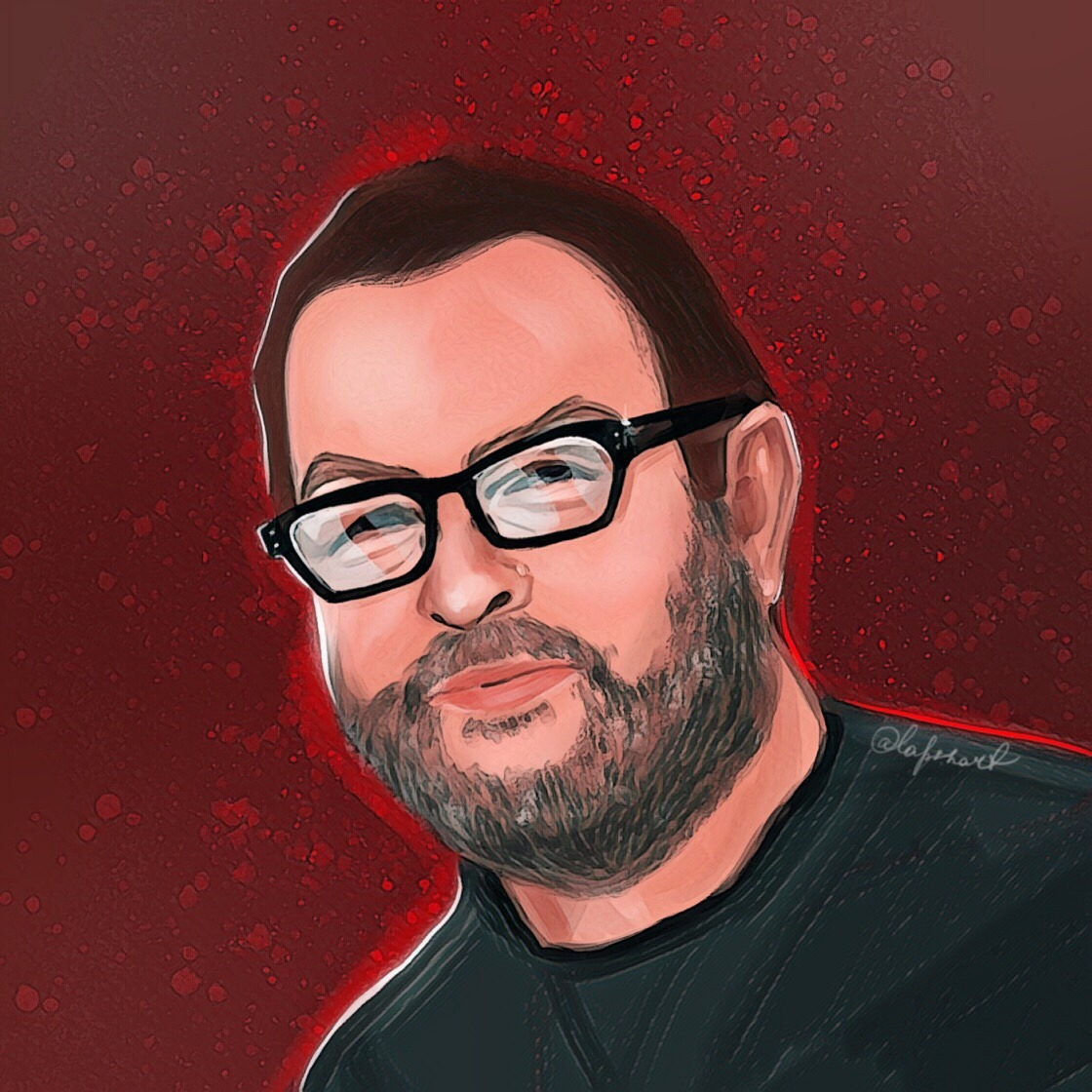 Ларс фон Триер. Рисунок мой