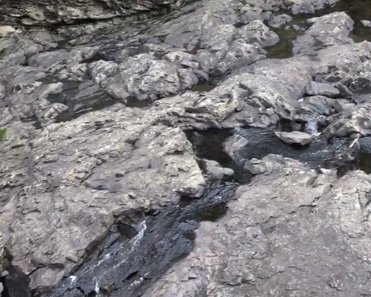 Застывшая лава древнейшего вулкана🌋