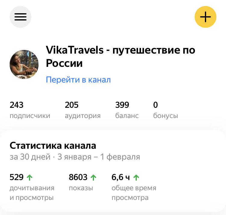 Итоги первого месяца ведения канала на Яндекс Дзен