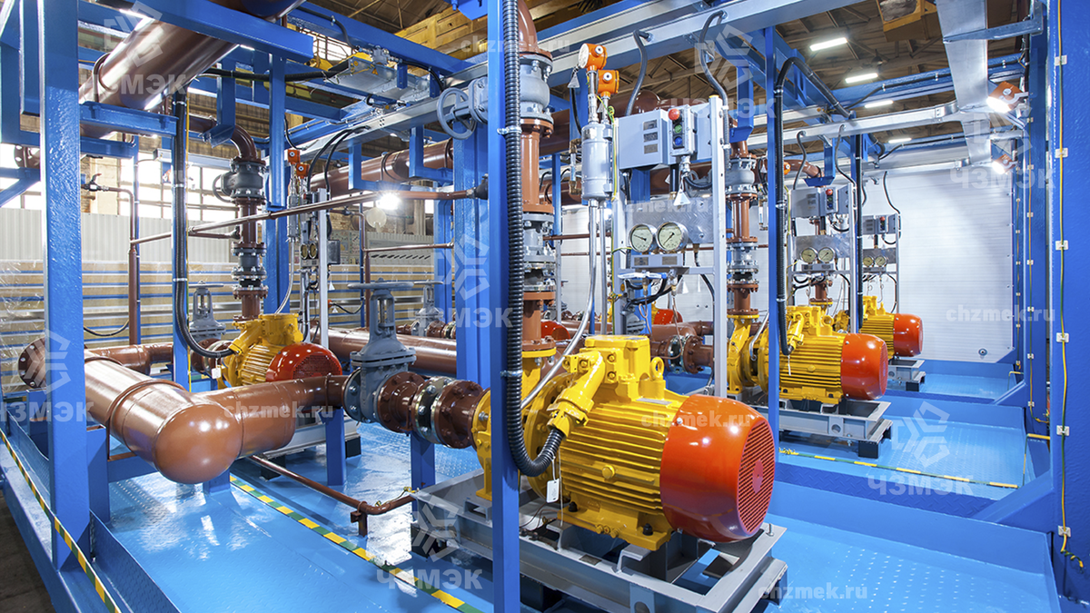 насосное оборудование станции