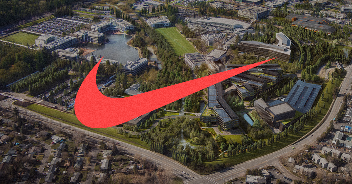 Кампусы ориги. Бивертон штат Орегон найк. Штаб квартира Nike в Бивертоне. Nike Campus Beaverton. Nike World Campus.