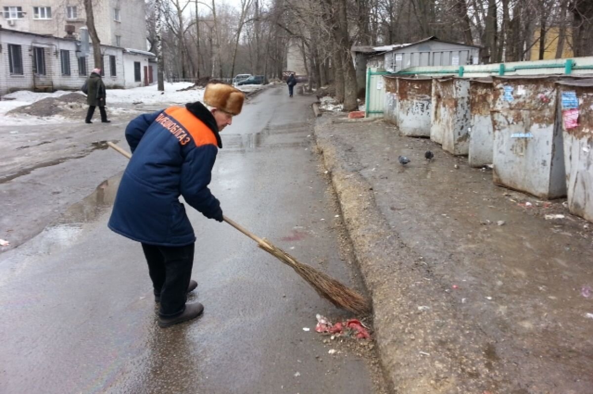    Дворники Набережных Челнов бьют тревогу и ратуют за чистоту во дворе.