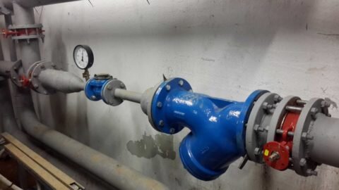  Узел учета расхода воды