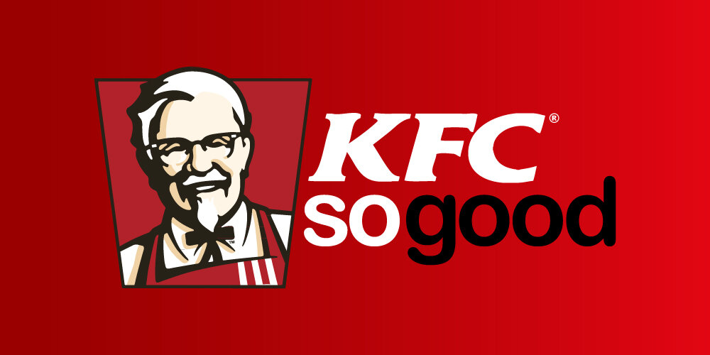 Со гуд. KFC so good логотип. RAC KFC знак.