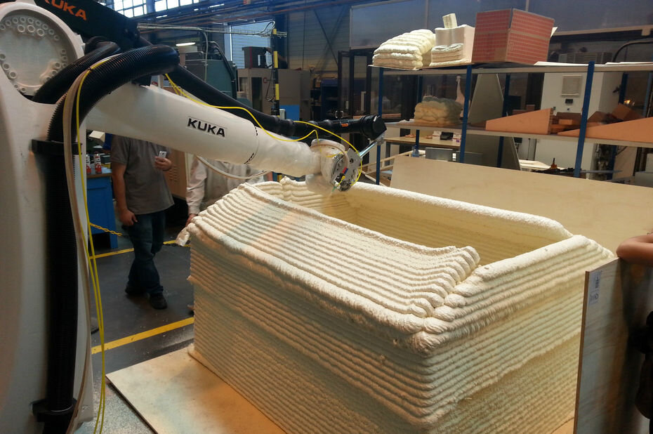 роботизированная рукоятка для строительства дома в Нант