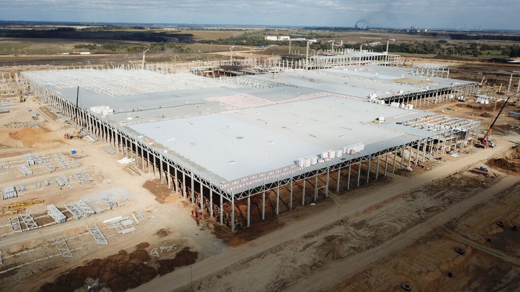 Строительство завода GWM в Тульской области