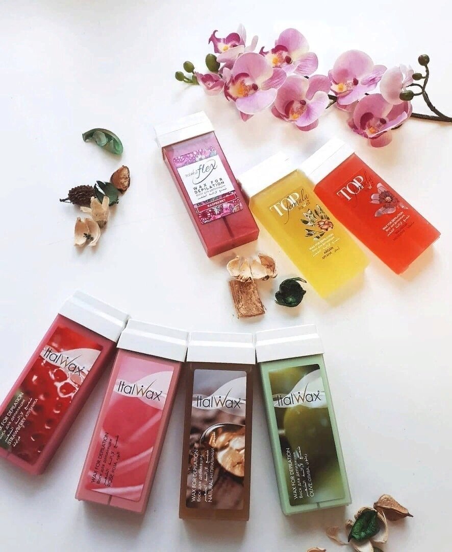 Теплые воски ITALWAX в картриджах.