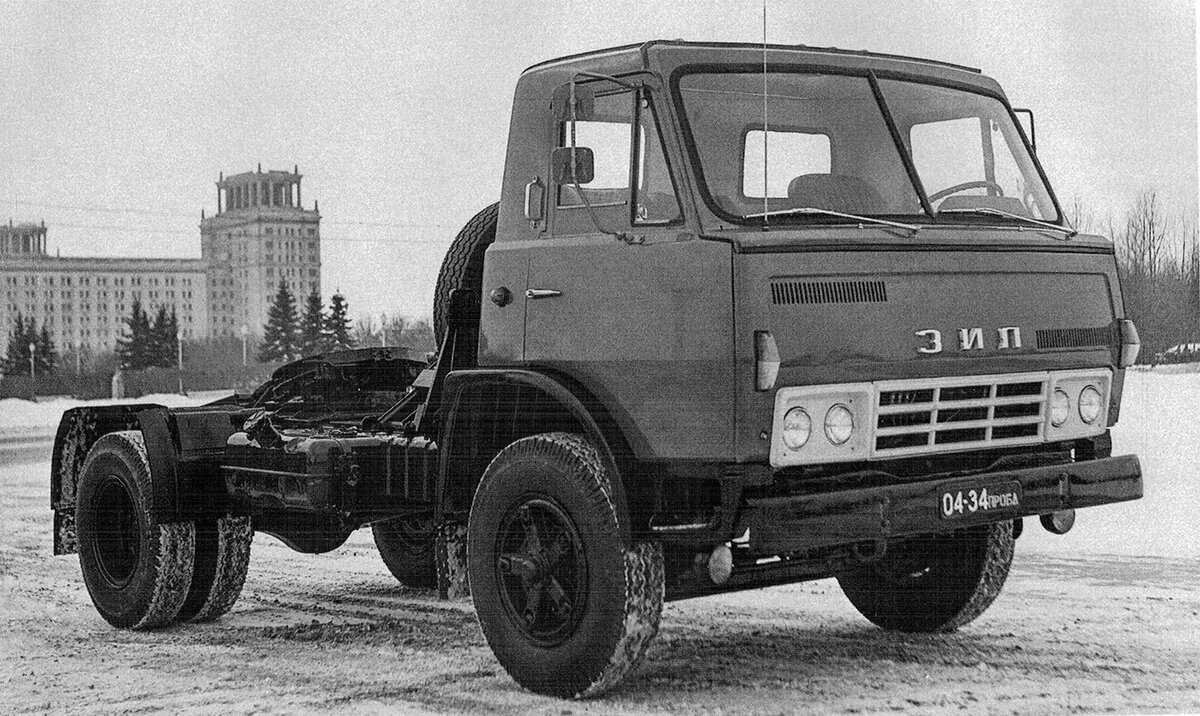 Прототип будущего двухосного КамАЗа — ЗИЛ-3Э169В | Все о грузовиках –  Trucksplanet | Дзен