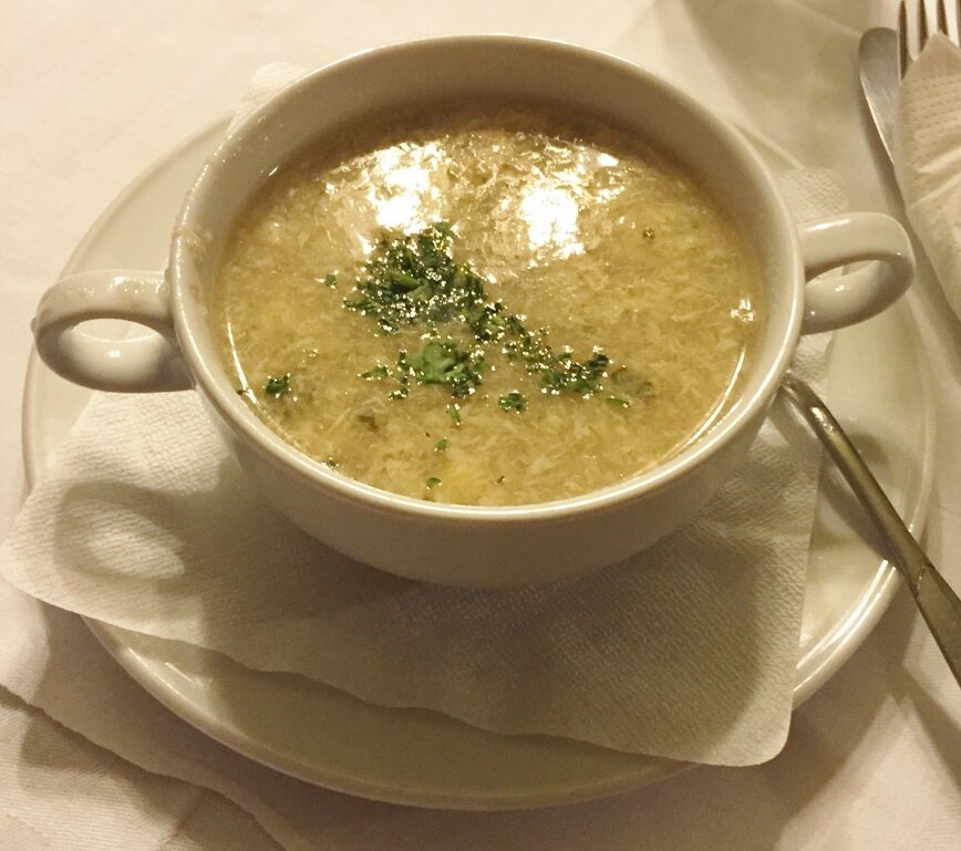 Зеленые щи из щаницы. Grießsuppe. Ивановский щи.