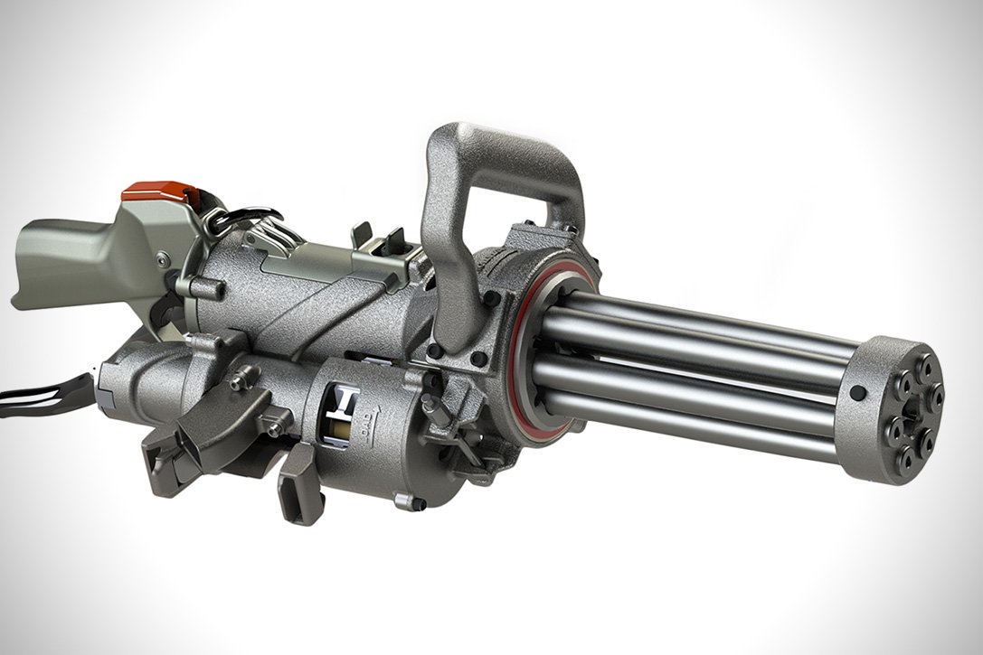 Ручная "шестистволка" или XM556 Microgun!